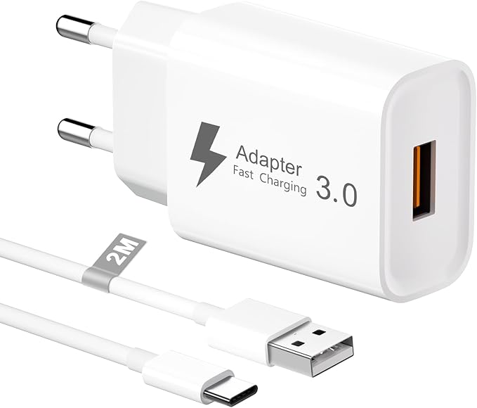 Cargador USB Rápido 18W Quick Charge 3.0 - ¡Oferta a 8,79€!