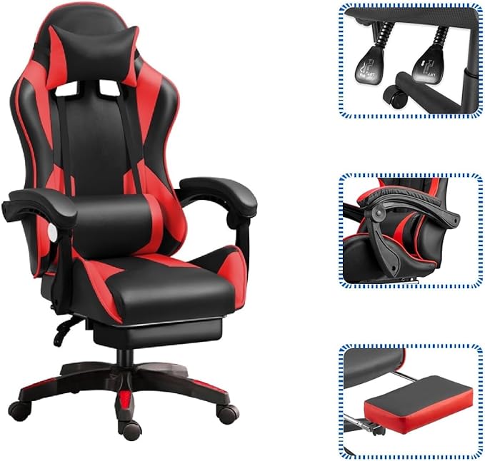 IZTOSS Silla Gaming Ergonómica - ¡Oferta a 69,99€!