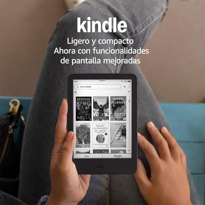 Nuevo Amazon Kindle (16 GB) sin publicidad – 99,00€