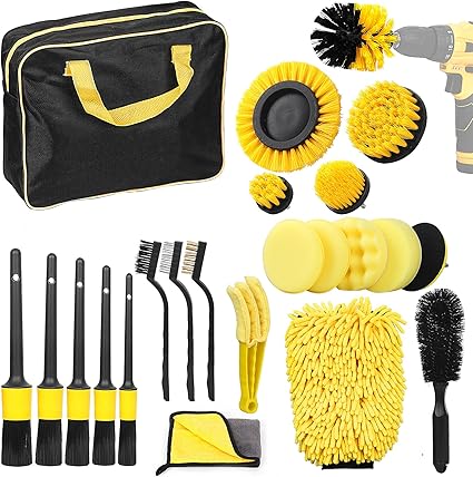 Kit de Limpieza para Coche Withosent - 23 Piezas a 18,99€