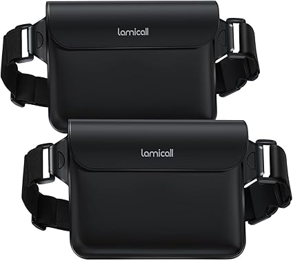 Lamicall Riñonera IPX8 Impermeable (2 uds) - 16,99€