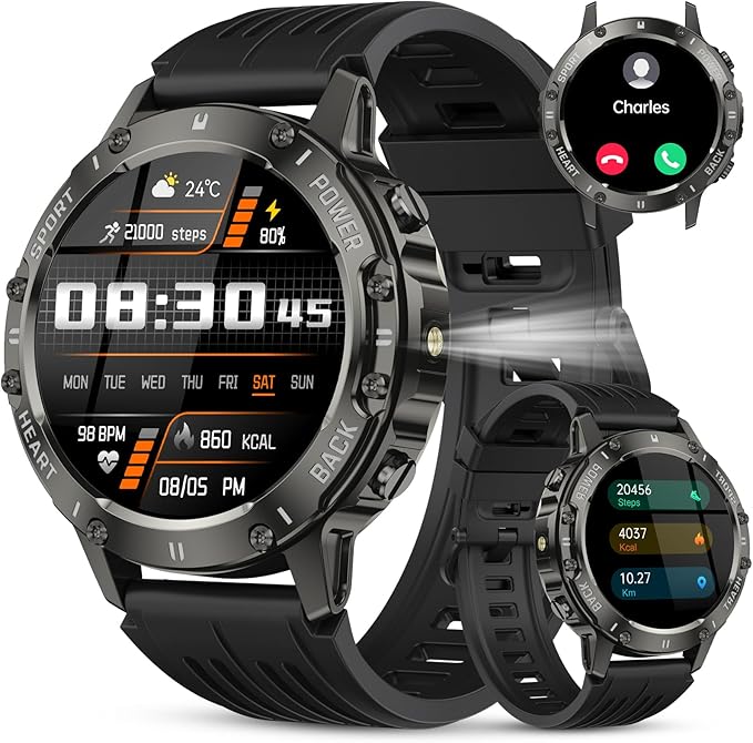 Smartwatch Militar Hombre 1.45