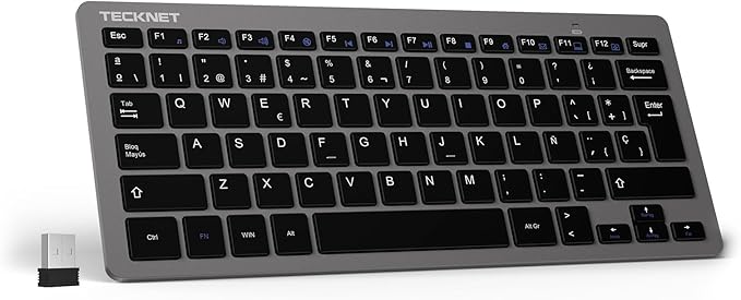 TECKNET Mini Teclado Inalámbrico - 19,99€ (5% Dto.)