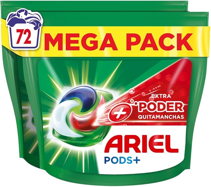 Ariel PODS 72 Cápsulas 30,76 € (10% dto.)