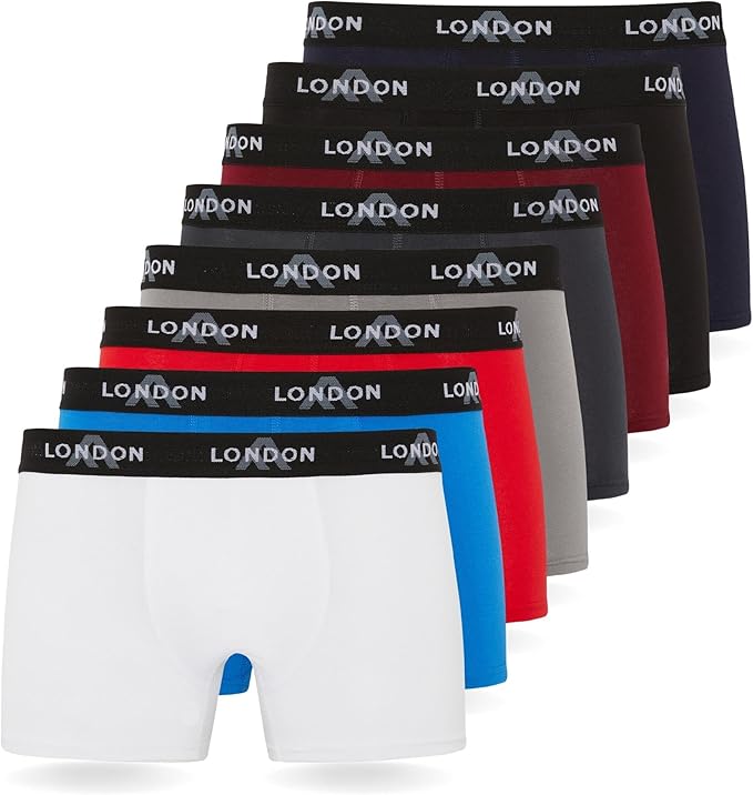 Pack 8 Bóxers FM London Hombre 28,33€ (-10%)
