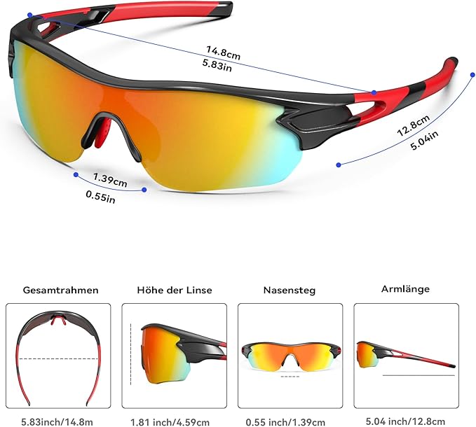 Gafas Deportivas BEACOOL UV400 - Solo 25,99€ (-13%)