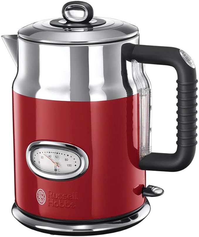 Hervidor Retro Russell Hobbs 1.7L por 59,99€ (-35%)