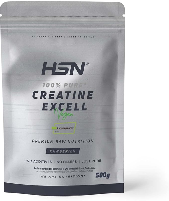 HSN Creatina Excell 500g Sin Gluten - 24,90€ (-39%)