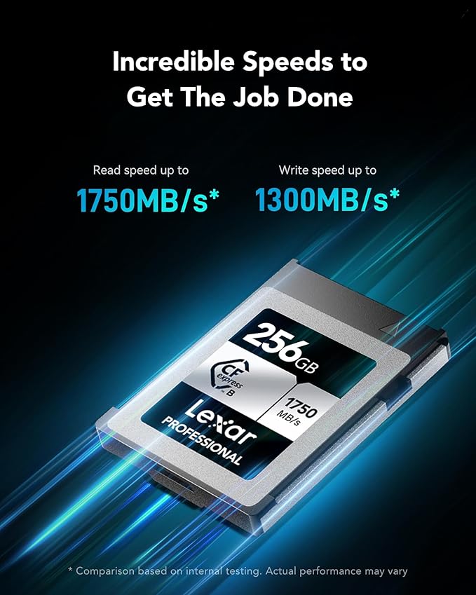Lexar CFexpress 256GB Profesional - 99,99€ (36% DTO)