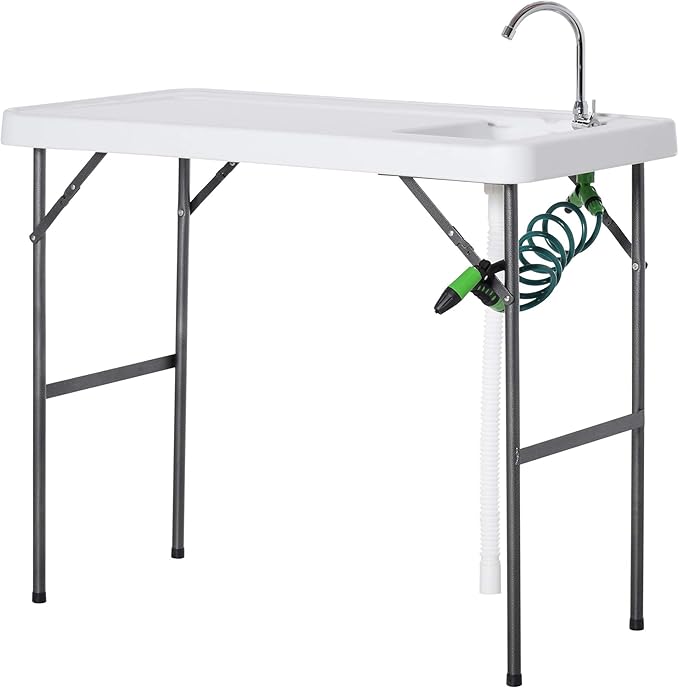 Mesa Picnic Outsunny con Fregadero – 89,24€ (-15%)