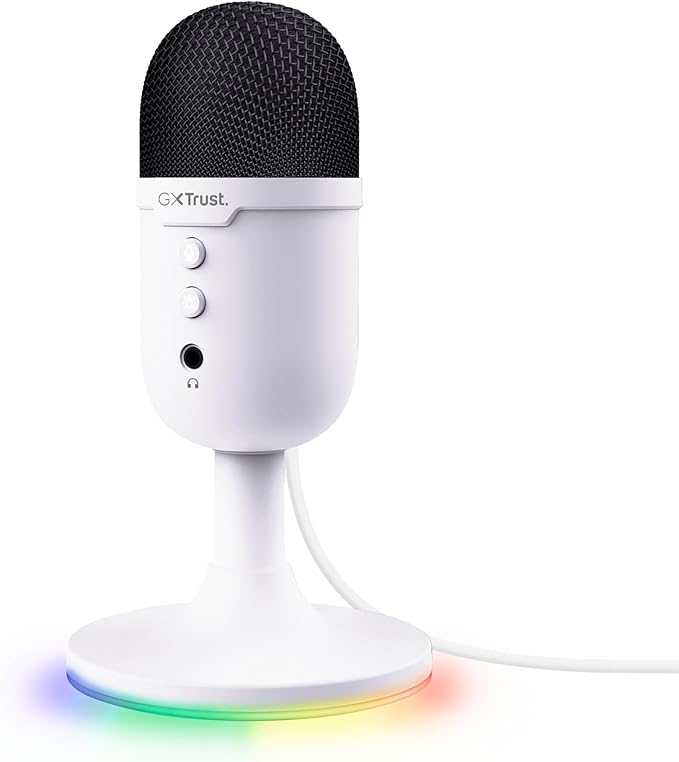Micrófono USB Gaming Trust GXT 236W Yami Blanco – 39,99€