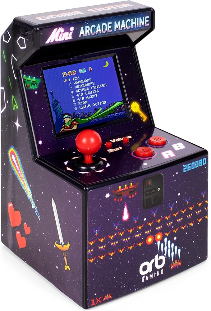 Mini Máquina Arcade con 240 Juegos Integrados – 29,99€