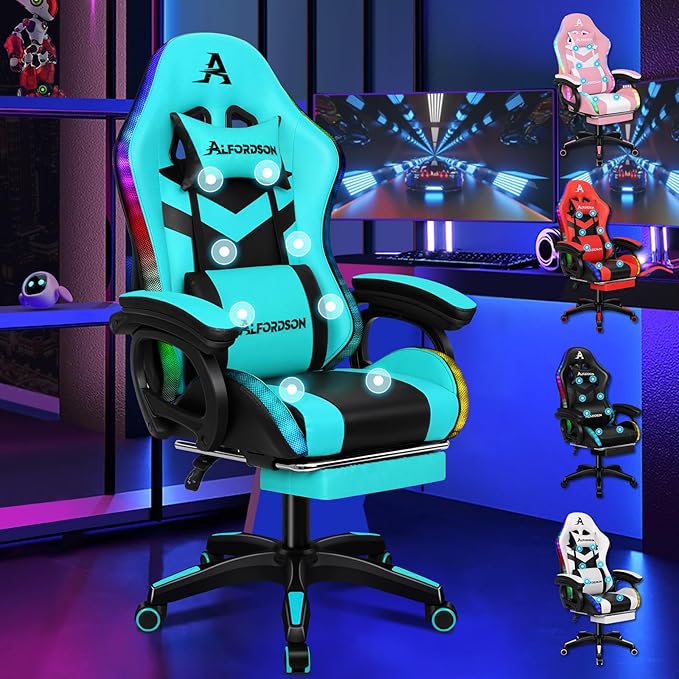 Silla Gamer ALFORDSON RGB 179,99€ - Ahorra 18%