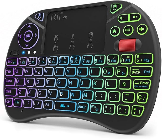 Rii X8 Mini Teclado RGB 15,79€ - 5%