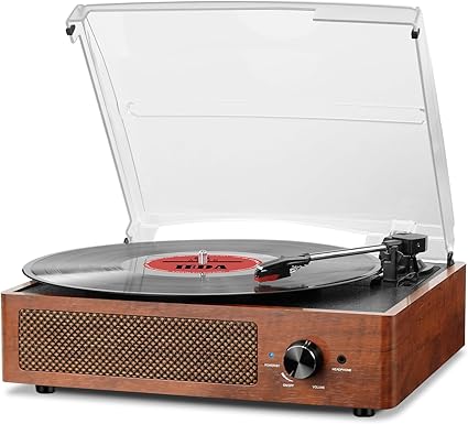 Tocadiscos VOKSUN Vintage Bluetooth por 43,99€ (-4%)