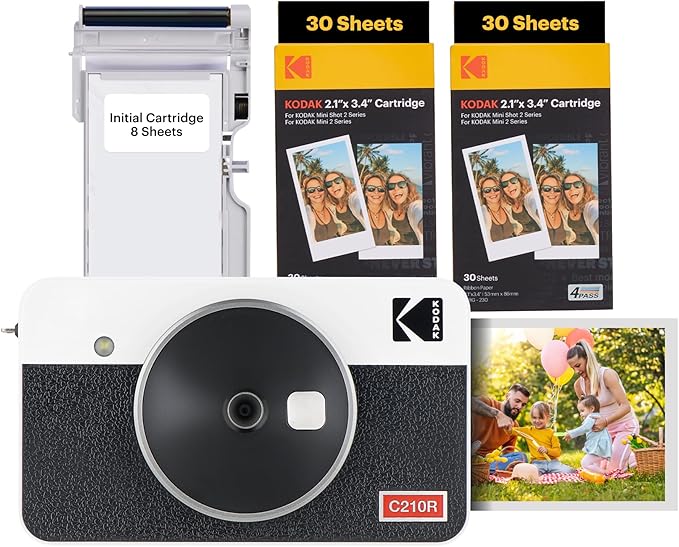 KODAK Mini Shot 2 Retro + 68 hojas 131,99€ -12%