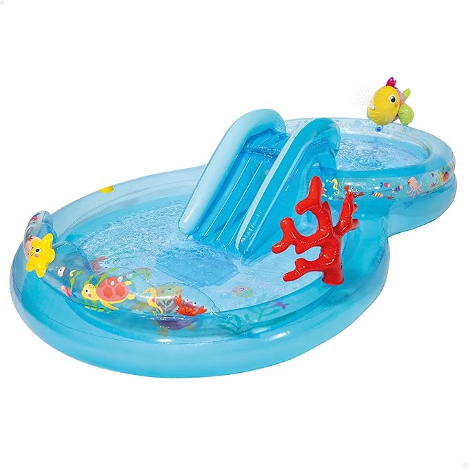 Piscina Infantil INTEX con Tobogán y Estrella de Mar