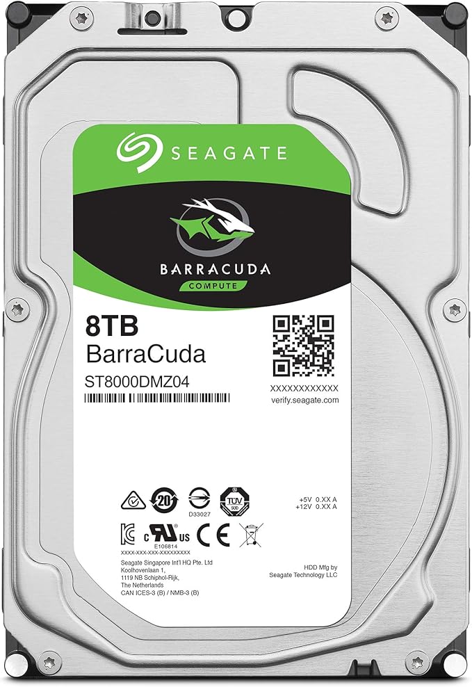 Seagate BarraCuda 8TB Disco Interno - 135,20€