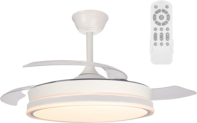 Ventilador LED Surpino 45W aspas plegables 55,20€ -15%