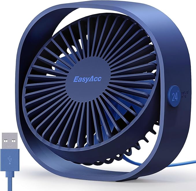 Ventilador USB EasyAcc 360° 14,99 € (-32 %)