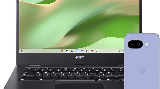 Pack Google Pixel 9a + Acer Chromebook 314