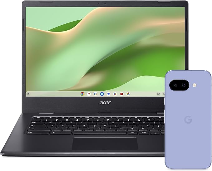 Pack Google Pixel 9a + Acer Chromebook 314