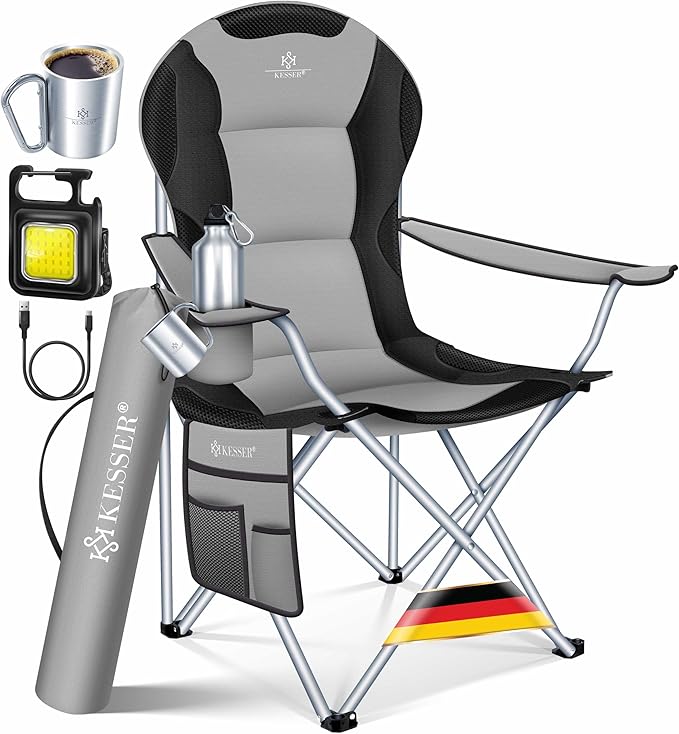 Silla Camping KESSER 150 kg Acolchada 57,80 € 8 % dto.