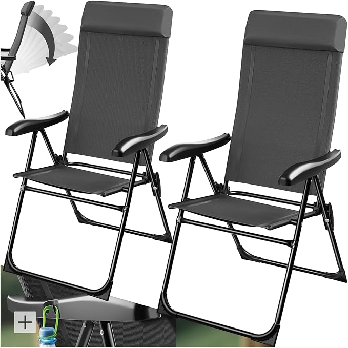 Silla Camping TecTake aluminio 62,79 € 16 % dto.