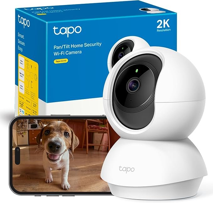 Cámara Vigilancia Tapo C210 2K a 22,99 € (-42%): seguridad WiFi al mejor precio