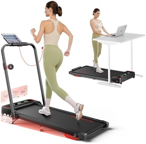 Cinta de Correr Plegable HOMETRO a 183,86€ (-39%): gym en casa sin ocupar espacio