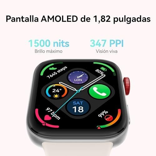 Smartwatch HUAWEI Watch FIT 3 a 89€ (-44%): pantalla AMOLED y llamadas