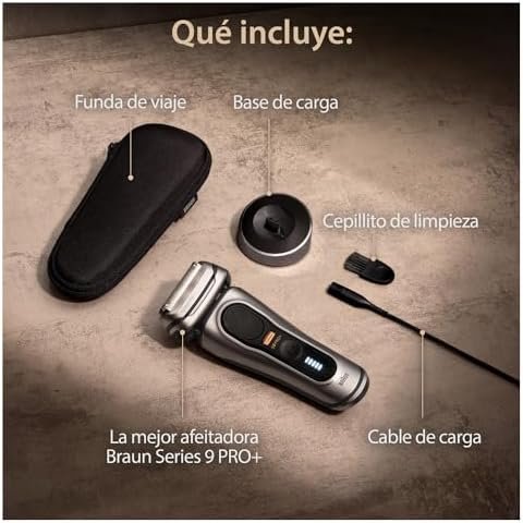 Afeitadora Braun Series 9 Pro+ a 259,99€: apurado de precisión con un 37% de descuento