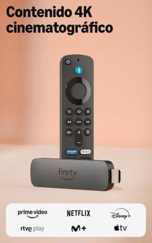 Amazon Fire TV Stick 4K Plus por 37,11 € (-47%): Wi-Fi 6, Dolby Vision y Dolby Atmos