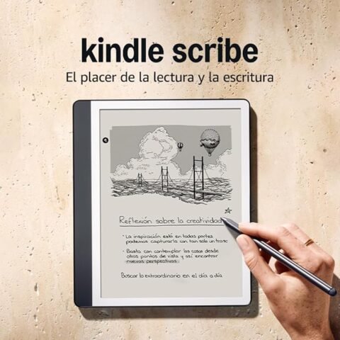 Kindle Scribe 64GB a 329,99€ (-31%): lector con lápiz para tomar notas