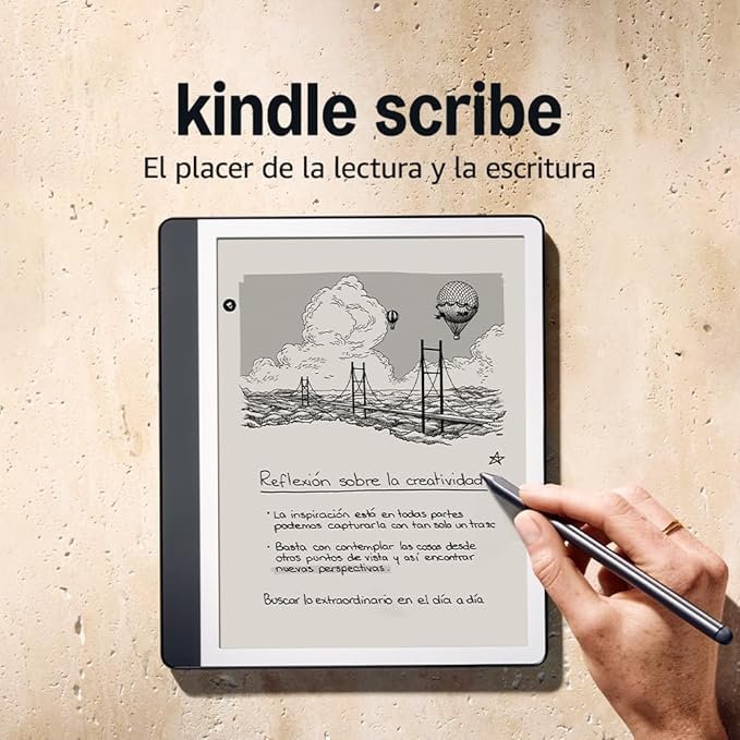 Kindle Scribe 64GB a 329,99€ (-31%): lector con lápiz para tomar notas