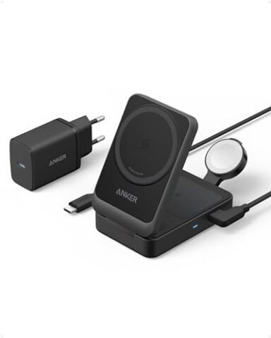 Anker MagGo Cargador Inalámbrico Plegable Qi2 con 34% de descuento en oferta flash