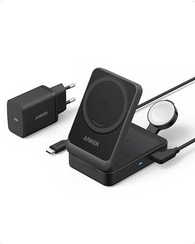 Anker MagGo Cargador Inalámbrico Plegable Qi2 con 34% de descuento en oferta flash