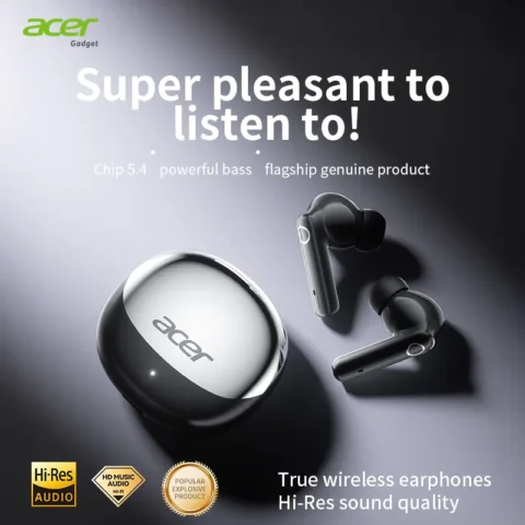 Auriculares Bluetooth Acer Ohr546 a 12,89€ (-50%): diseño intraauditivo para deporte