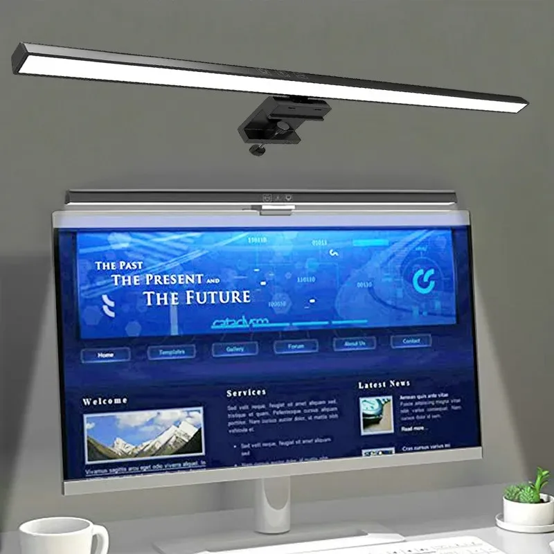 Barra de luz LED para monitor por 9,26 € (-56 %): ilumina el escritorio sin reflejos en la pantalla