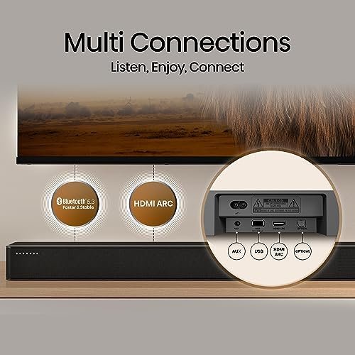 Barra de sonido Hisense HS2100 2.1 de 240 W a 99,00 € (-34%): subwoofer inalámbrico y HDMI ARC