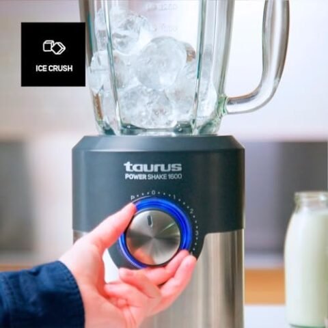 Batidora de vaso Taurus Power Shake 1600 a 62,99 € (-30%): 1600 W y jarra de cristal de 1,75 L
