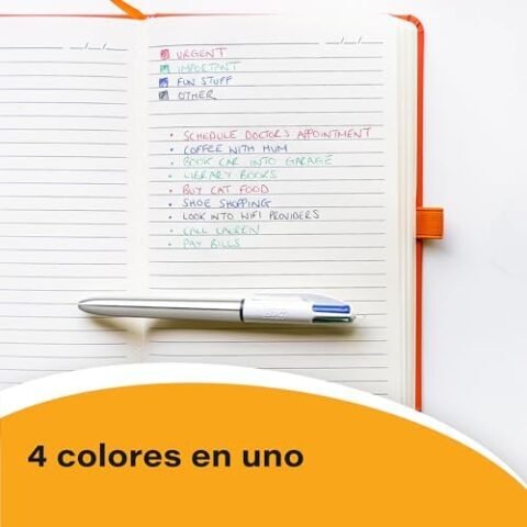 Bolígrafos BIC 4 Colores: bote de 6 unidades a 11,99 € con un 44 % de descuento