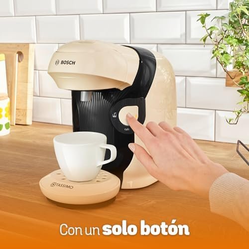 Cafetera Bosch Tassimo Happy Friendly a 34,99€ (-68%): hasta 70 bebidas con un toque