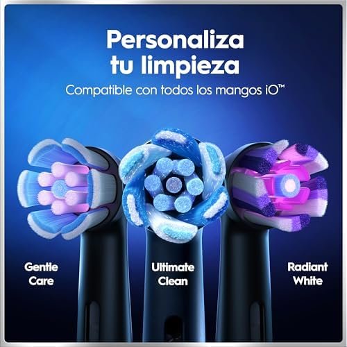 Cepillo Eléctrico Oral-B iO6 a 132,95 € (-37%): 3 cabezales, estuche y sensor de presión