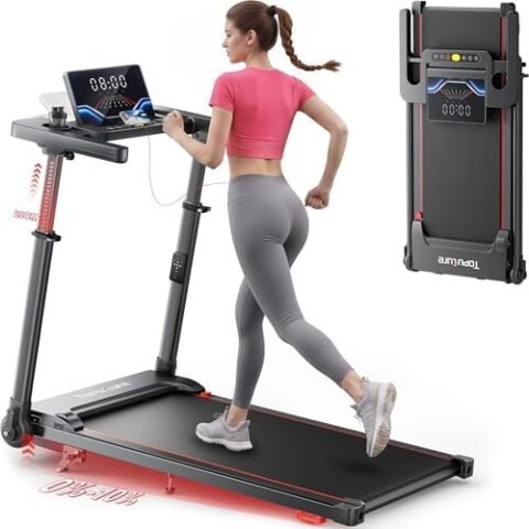 Cinta de correr plegable Toputure 6 en 1 a 208,92 € (-44%): 12 km/h e inclinación manual