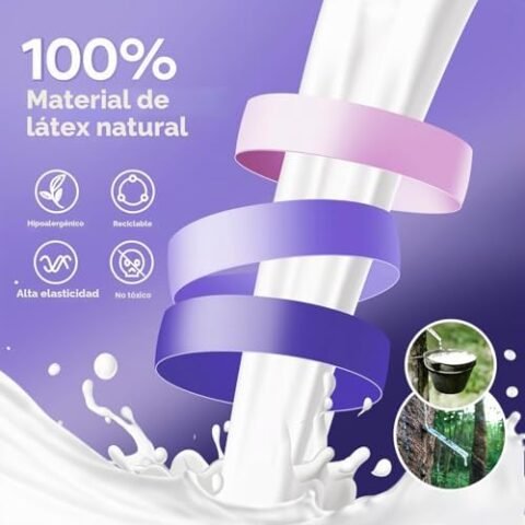 Gomas elásticas Fokky a 6,99€ (-46%): set de 5 niveles de resistencia