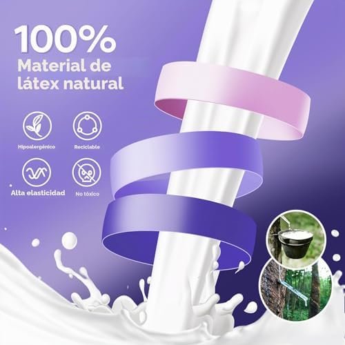 Gomas elásticas Fokky a 6,99€ (-46%): set de 5 niveles de resistencia