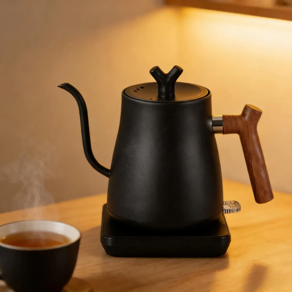 Hervidor de cuello de cisne de 1 L en acero 304 a 37,77 € (-55%): café de filtro con vertido controlado