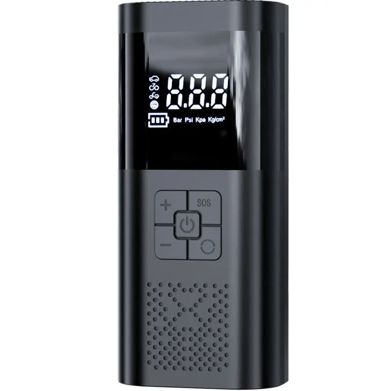 Inflador de neumáticos inalámbrico con manómetro digital a 25,19 € (-52 %): para en la presión que le marques