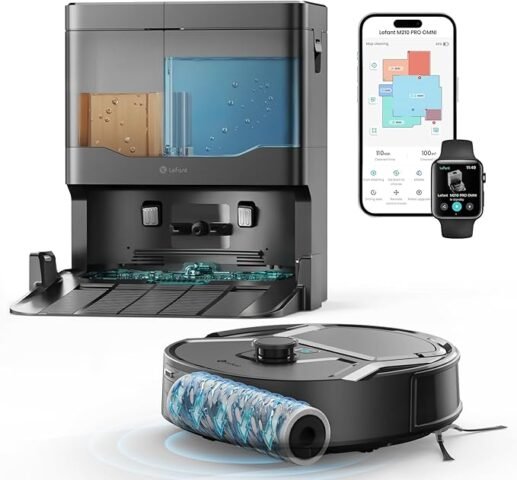 Lefant M210 Pro Omni por 299,99€ (-73%): robot aspirador y fregasuelos con cupón extra